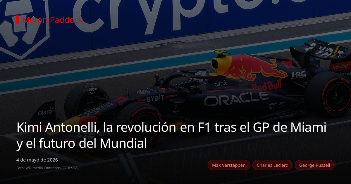 Kimi Antonelli, la revolución en F1 tras el GP de Miami y el futuro del Mundial