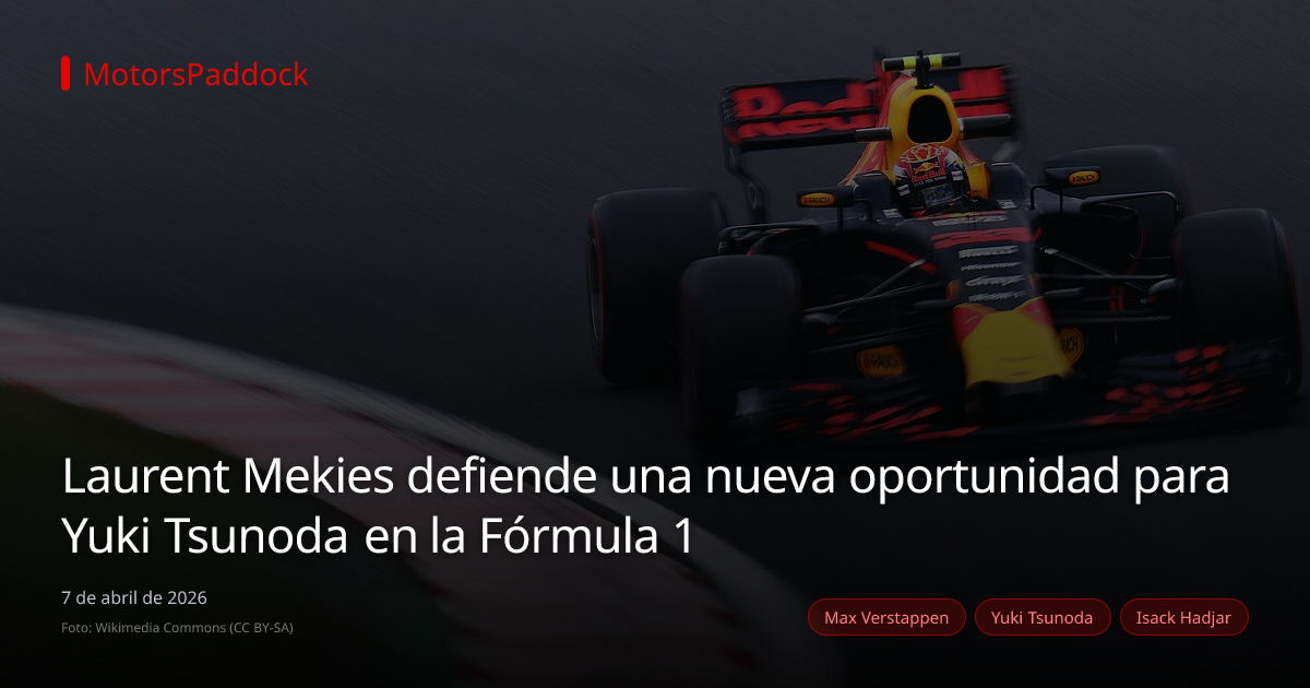 Laurent Mekies defiende una nueva oportunidad para Yuki Tsunoda en la Fórmula 1