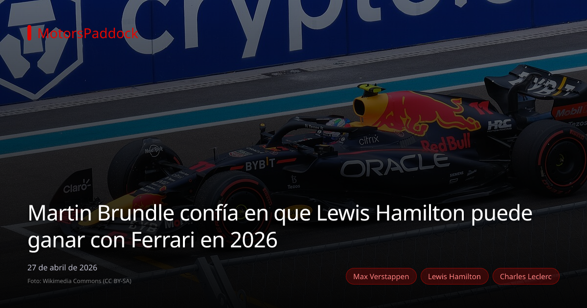 Martin Brundle confía en que Lewis Hamilton puede ganar con Ferrari en 2026