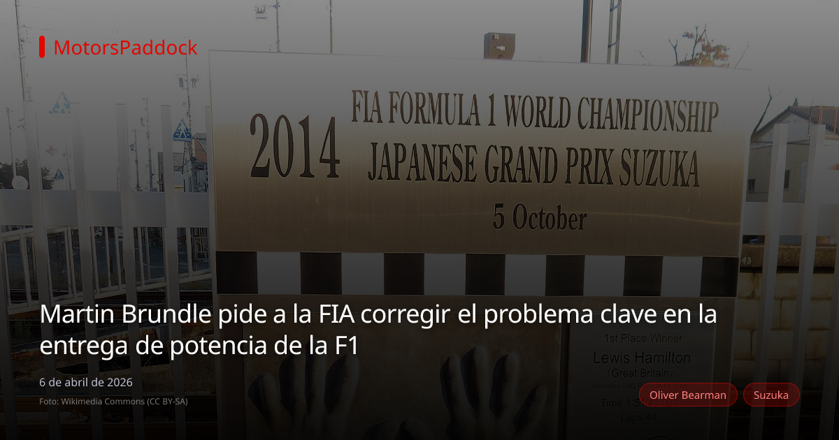 Martin Brundle pide a la FIA corregir el problema clave en la entrega de potencia de la F1
