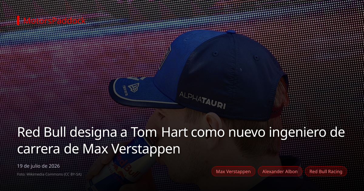 Tom Hart, nuevo ingeniero de carrera de | MotorsPaddock