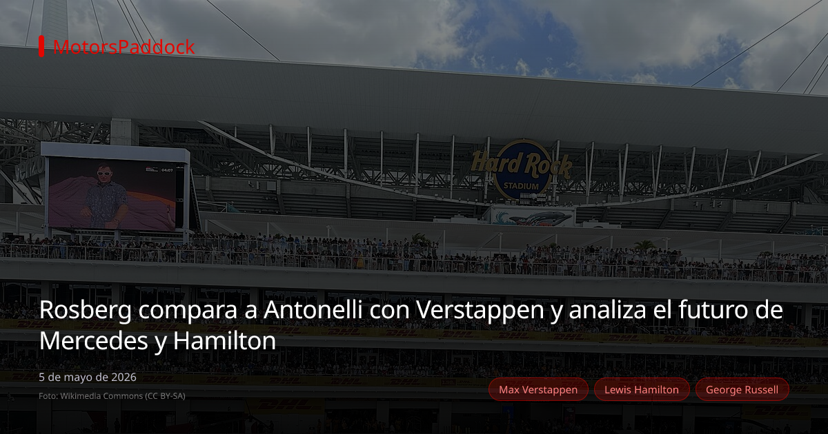 Rosberg compara a Antonelli con Verstappen y analiza el futuro de Mercedes y Hamilton